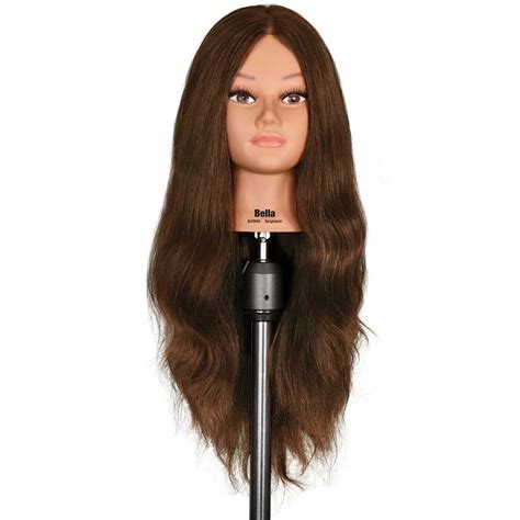 Bella Extra Thick 100 Human Hair Cosmetology Mannequin Head By Celebrity At