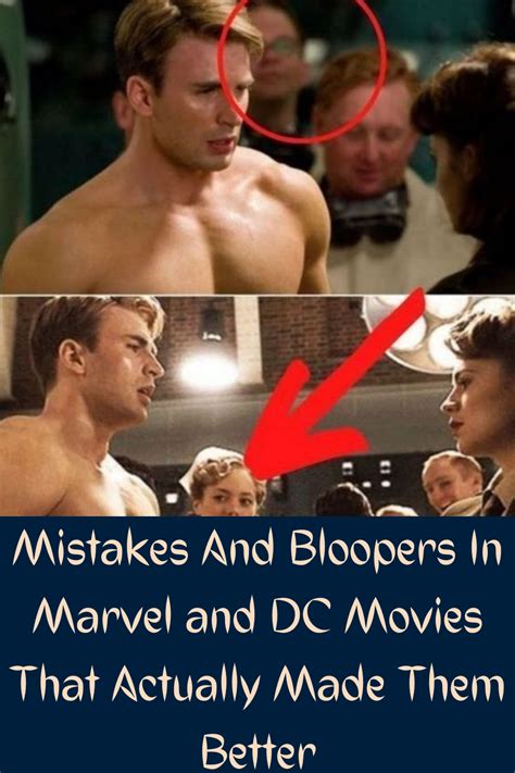 Mistakes and bloopers in marvel and dc movies that actually made them ...