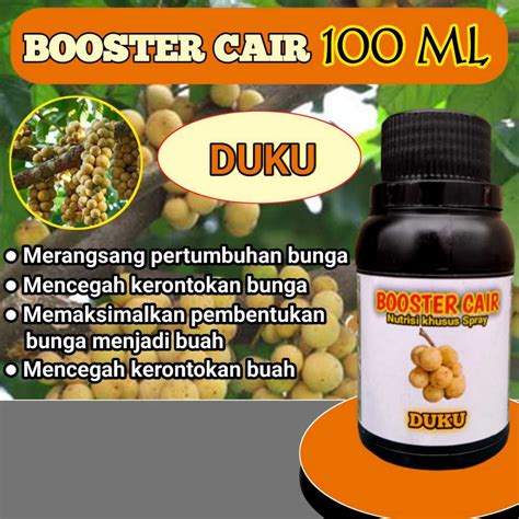 Jual Pupuk Booster Duku Ml Nutrisi Perangsang Bunga Dan Pelebat