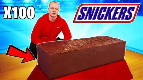 Géant SNICKERS Glace Comment faire le plus grand du monde DIY