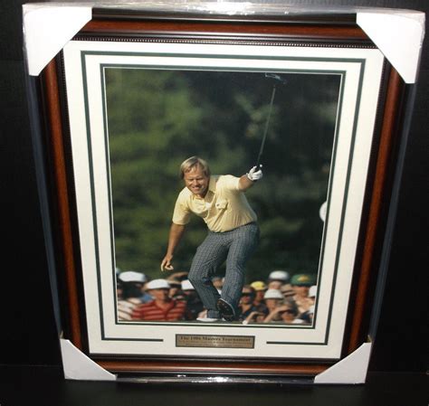 Jack Nicklaus 1986 Masters Champion 16x20 Photo Framed