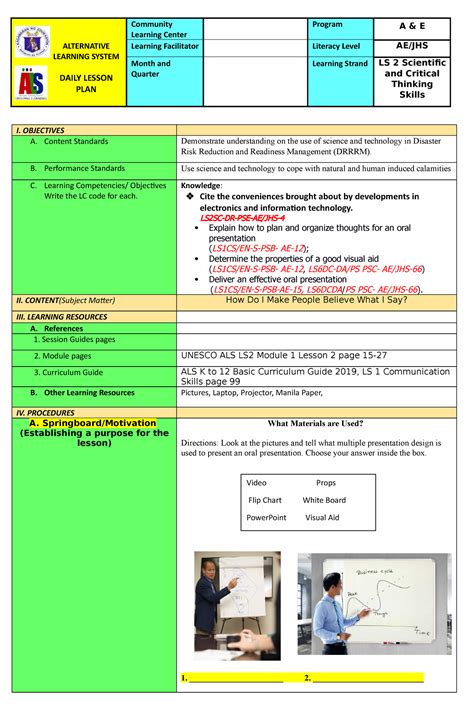 Ls Science Dlp Jhs How Can I Make Them Believe Alternative