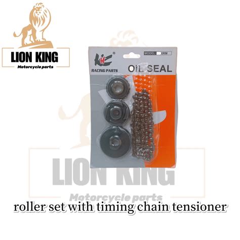 Motorcycle Roller Set With Timing Chain Tensioner For Xrm Wave