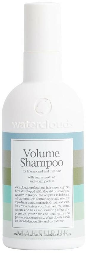 Waterclouds Volume Shampoo Hair Volumizing Shampoo Makeup Uk