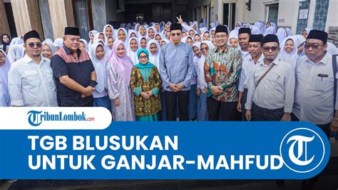 Tgb Kunjungi Jombang Terima Masukan Dari Pesantren Tambak Beras Untuk