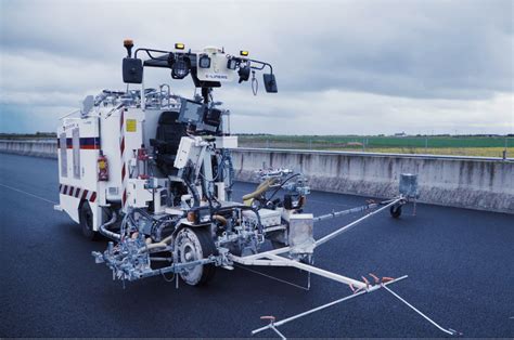 Un véhicule autonome pour le marquage routier