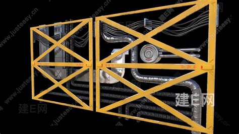 【工业风阀门管道3d模型】建e网工业风阀门管道3d模型下载 Id110186847 打造3d工业风阀门管道模型免费下载平台