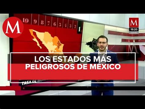 Los 10 estados más violentos de México YouTube