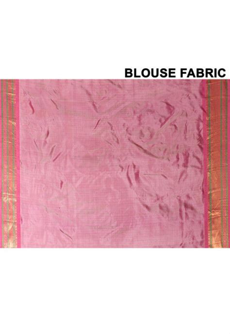 Buy Handloom Pure Silk Cotton Gadwal Saree In Light Beige Online