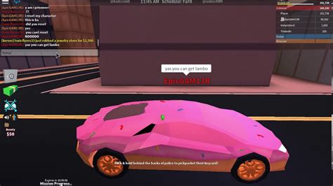 I GOT LAMBO IN ROBLOX JAILBREAK YouTube