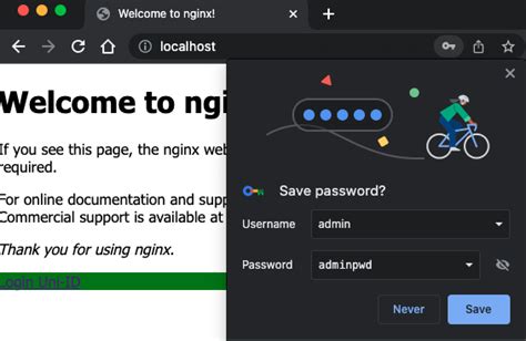 Nginx Enable Basic Authentication Monkey Blog