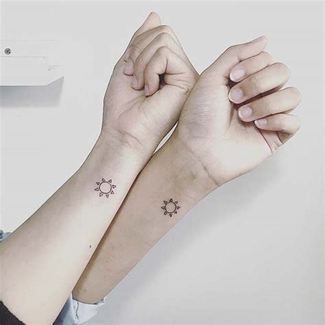 23 Cute Best Friend Tattoos for You and Your BFF - crazyforus