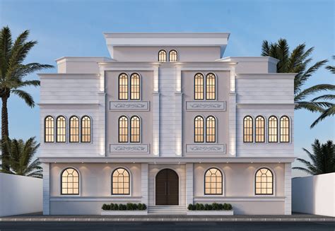 Neoclassical Villa In KSA On Behance