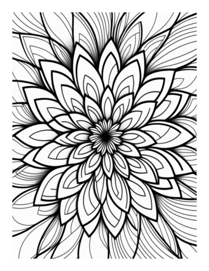 Free Printable Flower Mandala Coloring Pages For Kids And Adults