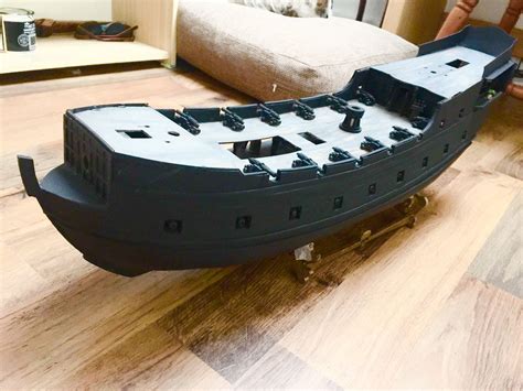 Pin By Jes S Ariza Arizmendi On Detalles Model Ship Building Black