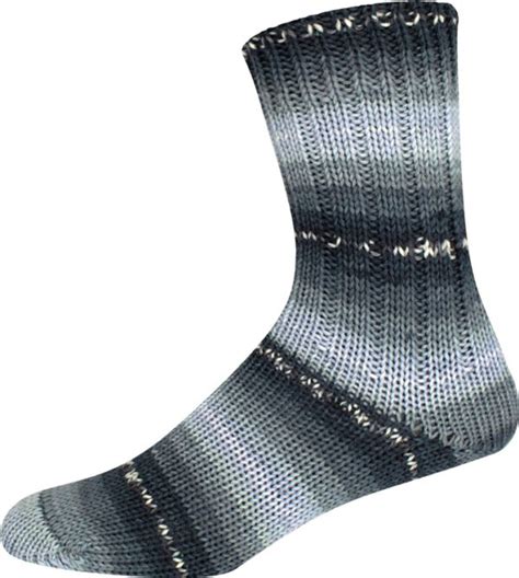 ONline Supersocke 6 Fach Sortierung 342 Merino Color 2871 Schwarz