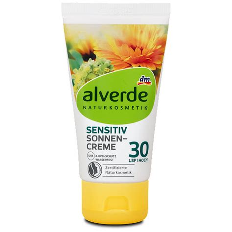 Alverde Sonnencreme Sensitiv Lsf Sonne