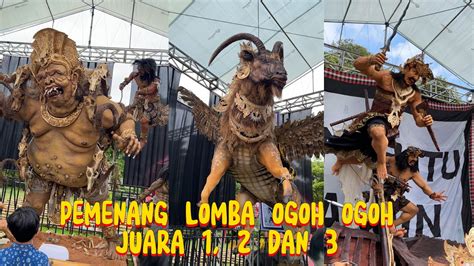 Pemenang Juara Lomba Ogoh Ogoh Youtube