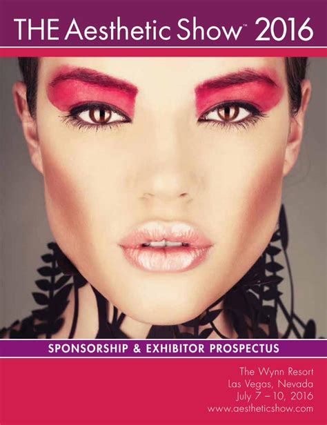 Pdf Sponsorship Exhibitor Prospectus The Aesthetic