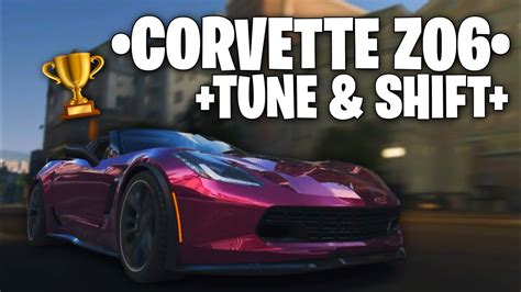 CORVETTE Z06 MAXED Tune Shift Pattern CSR2 YouTube