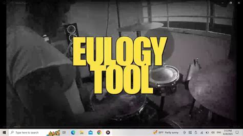 Eulogy Tool Drum Cover Youtube