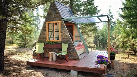 A Frame Cabin That Cost Just To Build Tiny House Town