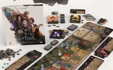 The Witcher Path Of Destiny - The Witcher: Path of Destiny Board Game Announced | GamingShogun