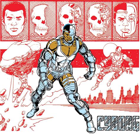 Cyborg Vic Stone Dc Comics Artwork Cyborg Dc Comics Dc Comics Art