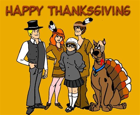 Scooby Doo Thanksgiving By Scoobygirl17 On Deviantart