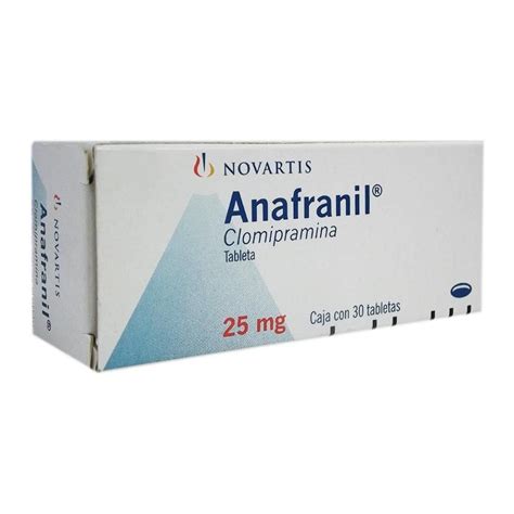 Anafranil 25 Mg Tabletas 30 Pzas Walmart