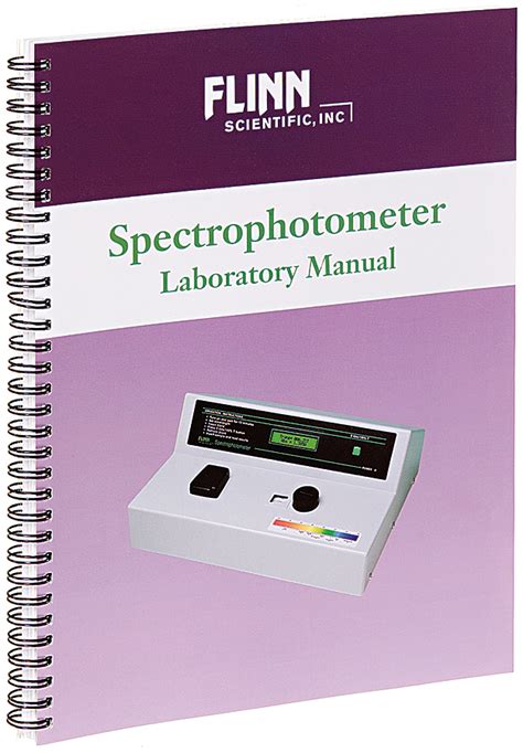 Flinn Scientific Spectrophotometer Laboratory Manual Flinn Scientific