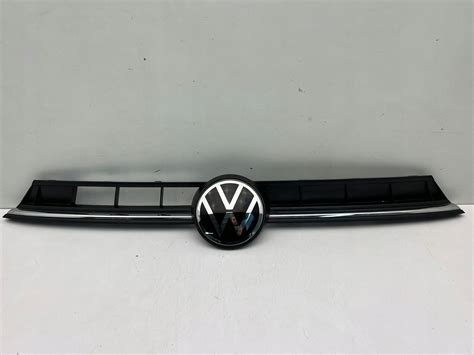 VW POLO 2G LIFT 2GS ATRAPA GRILL ZDERZAKA PRZEDNIEGO CHROM POD RADAR 20