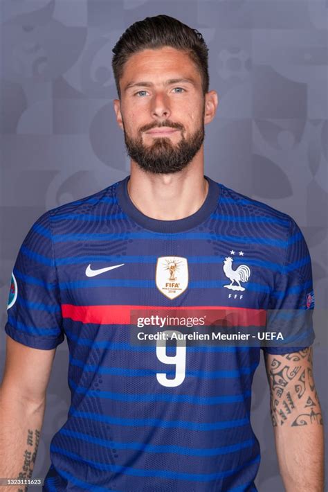 Olivier Giroud of France poses during the official UEFA Euro 2020... News Photo - Getty Images