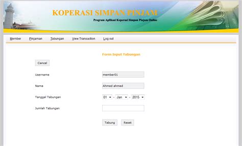 Program Koperasi Simpan Pinjam Gratis