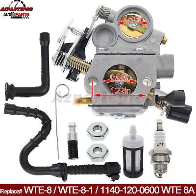 New For Stihl Ms Ms Ms C Carburetor Carb Assembly Walbro Wte