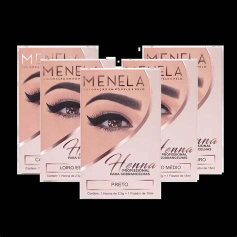 Kit Tonos Henna Para Cejas Menela G Arivivas Beauty