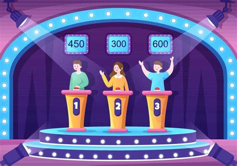 game show vector art icons  graphics