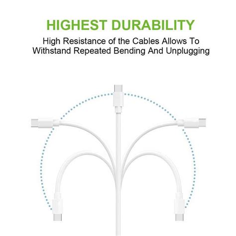 6ft Usb Cable For Samsung Galaxy Note 20 Ultra Phones Type C To Type C Charger Cord Power Wire