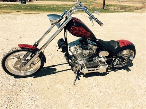 Carolina Custom Built Chopper Rigid Frame Custom Paint Harley