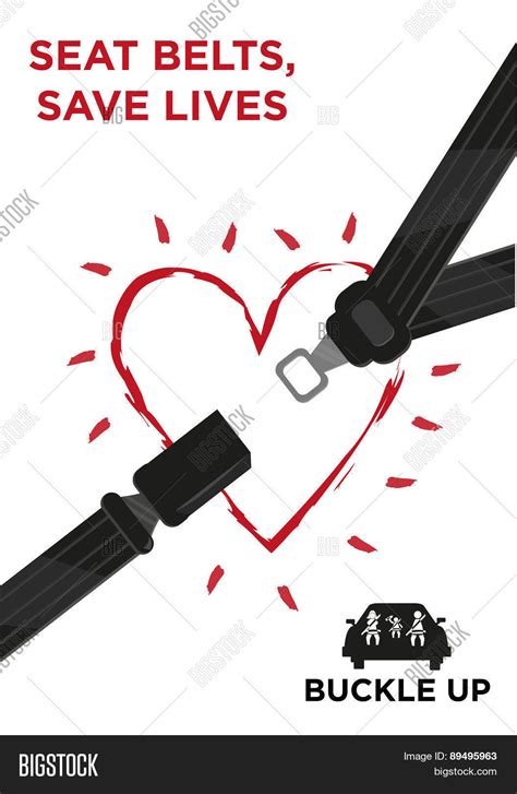 Seat Belts Save Lives Vector And Photo Free Trial Bigstock