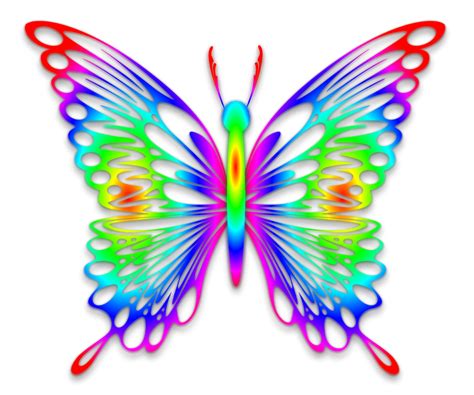 Rainbow Butterfly by GautamDas1992 on DeviantArt