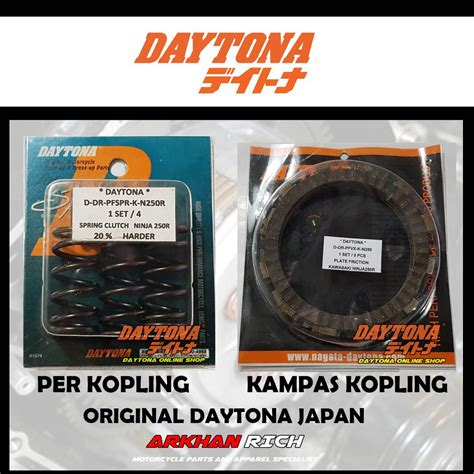 Jual PAKET PER KOPLING KAMPAS KOPLING VX NINJA 250 DAYTONA JAPAN