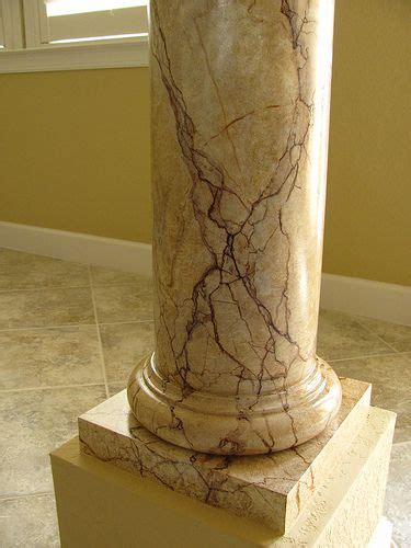 Faux Marble Columns - DIY