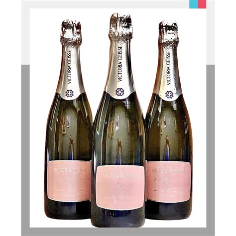 Espumante Victoria Geisse Brut Vintage Rose Kit 3 Garrafas Oferta