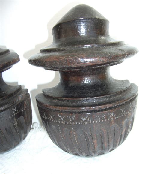 Antiques Atlas Antique Carved Wooden Urns