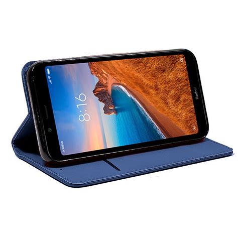 Cool Funda Flip Cover Liso Azul Para Xiaomi Redmi 7A PcComponentes