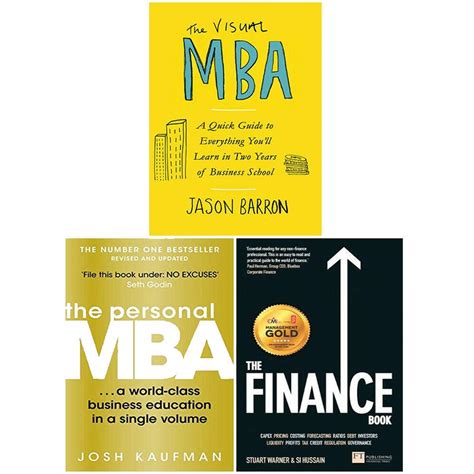 The Visual MBA / The Personal MBA / The Finance Book by Jason Barron ...