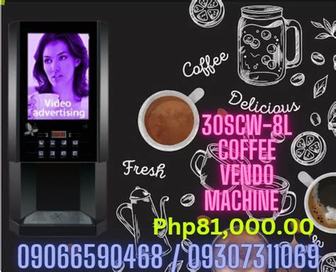 sale coffee vendo machine scw  commercial industrial