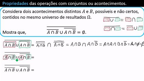 Aplicação Leis De De Morgan E Outras Propriedades Youtube