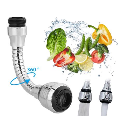 EEEkit Flexible Kitchen Faucet Sprayer Water Sprayer Extender